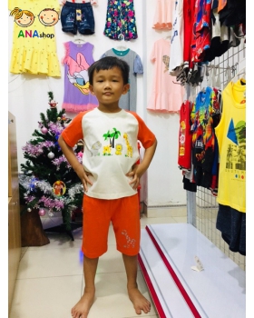 0752090 - S1.12 - Đồ bộ trẻ em hình đàn thú (hươu cao cổ)