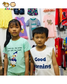 1802110 - S1.8 - Thun cotton, in vịt Donald/ mác Sumi