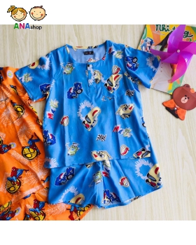 3022085 - S1-8: Bộ tone loại 1, phối túi, cài nút cổ - Xanh da
