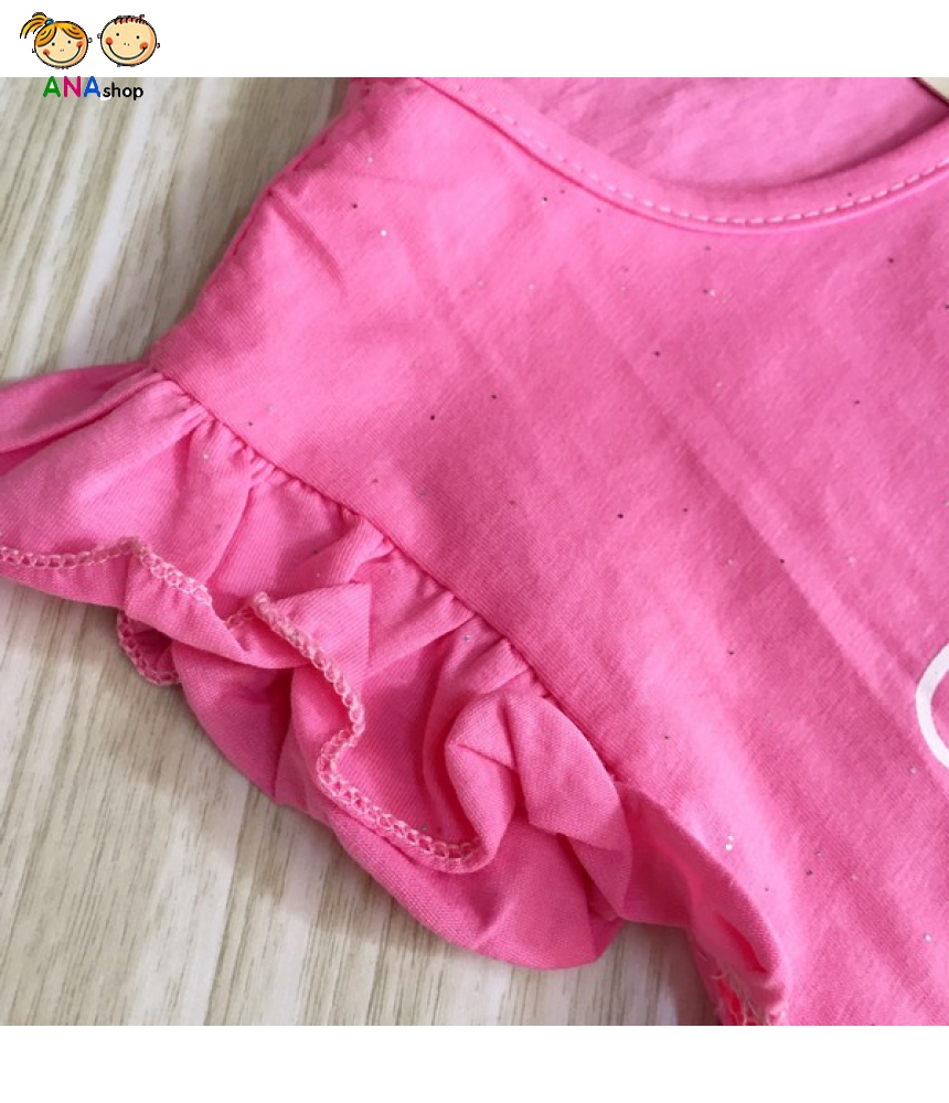 2872080 - S1-7, áo Áo thun cotton 4 chiều, tay bèo, kim tuyến, trái tim có cánh