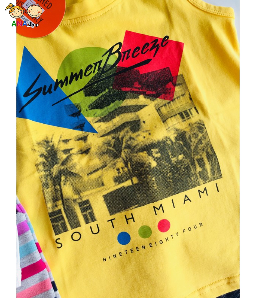 0562115 - S9-15, đồ bộ trẻ em mác V&C/ in SOUTH MIAMI