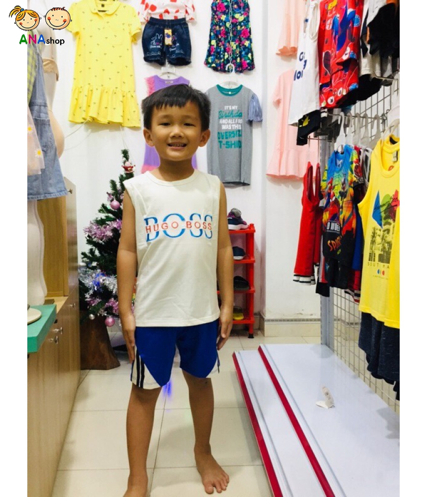 0743 - S9-15, áo thun cotton 4c in BOSS