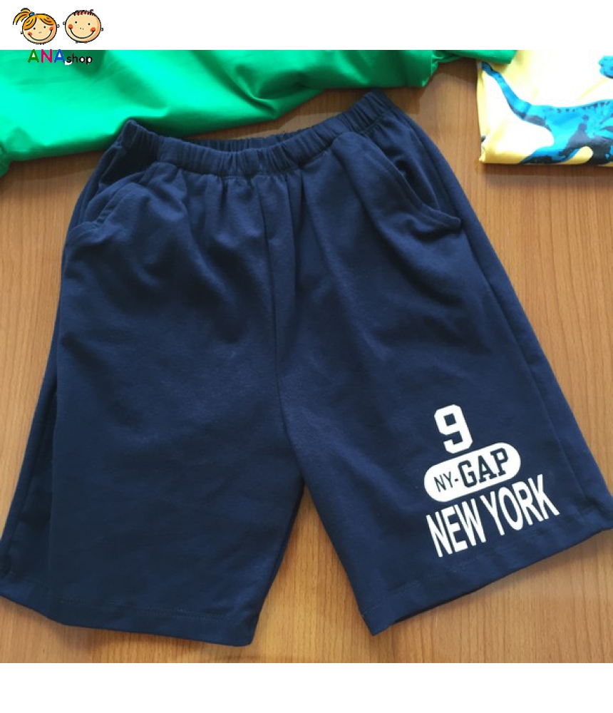 0842110 - S15, đồ bộ trẻ em thun cotton/ in khủng long/ vàng