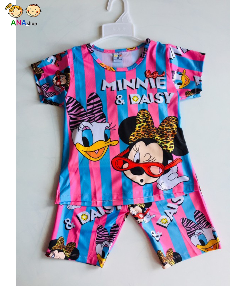 1162100 - S3-10 - Bộ thun lạnh/ in 3D/ Mickey