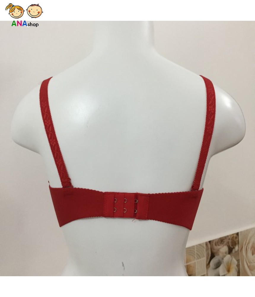 2972 - Áo su gọng 2.5cm - B85/38 - đỏ