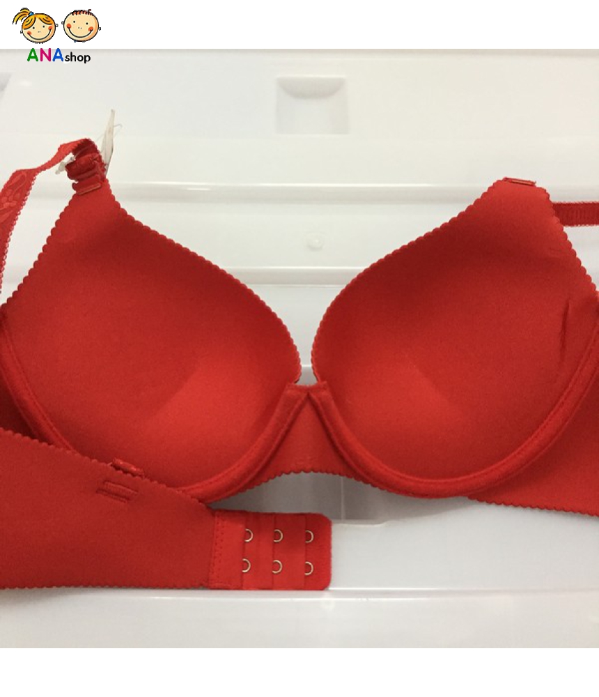 2972 - Áo su gọng 2.5cm - B85/38 - đỏ