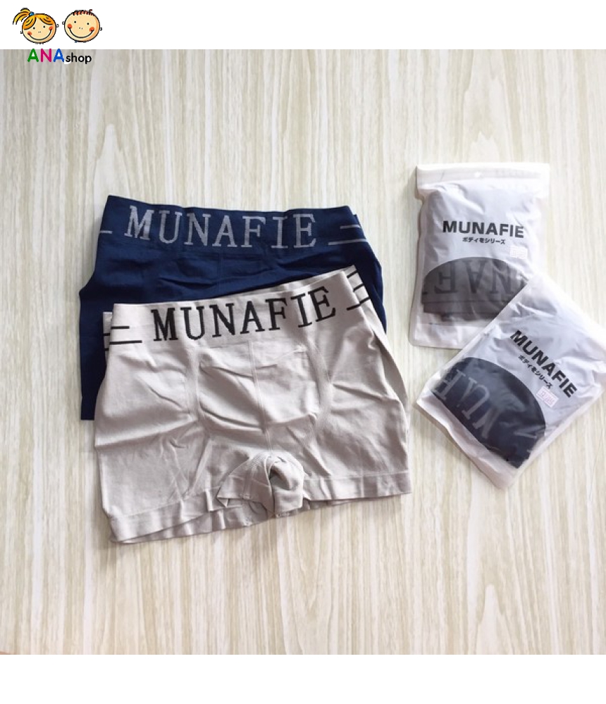 1212040 - S55-70kg, quần lót nam Munafie/ thun dệt kim