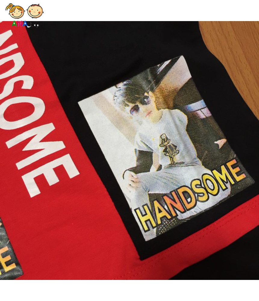 1382110 - S1-10, đồ bộ trẻ em in bé trai/ Handsome
