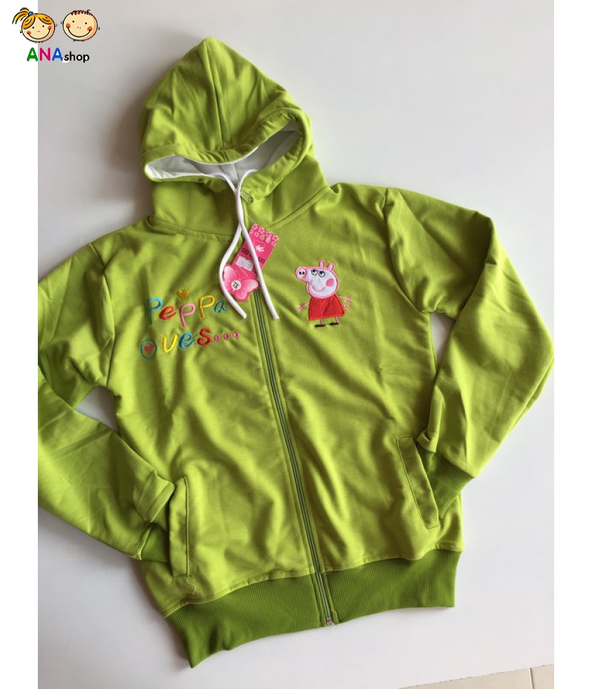 1702090 - size X.3XL - áo khoác trẻ em thêu Pepa