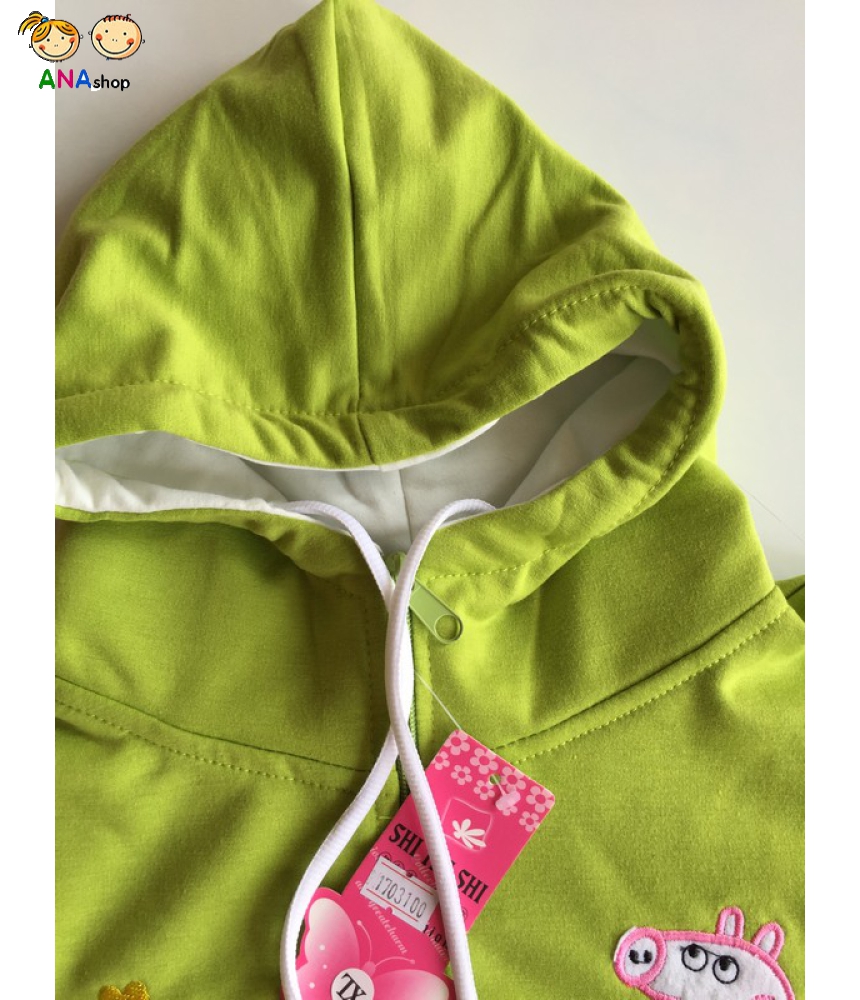 1702090 - size X.3XL - áo khoác trẻ em thêu Pepa