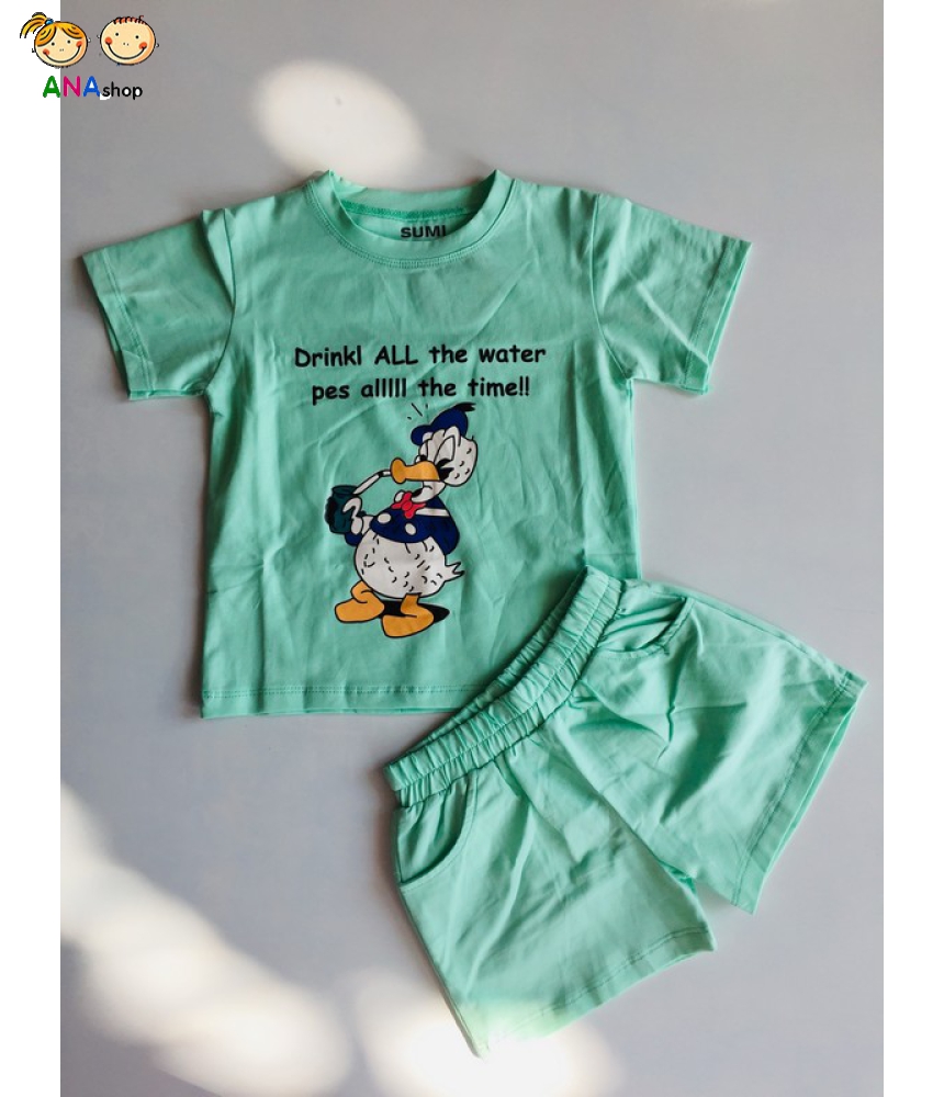 1802110 - S1.8 - Thun cotton, in vịt Donald/ mác Sumi