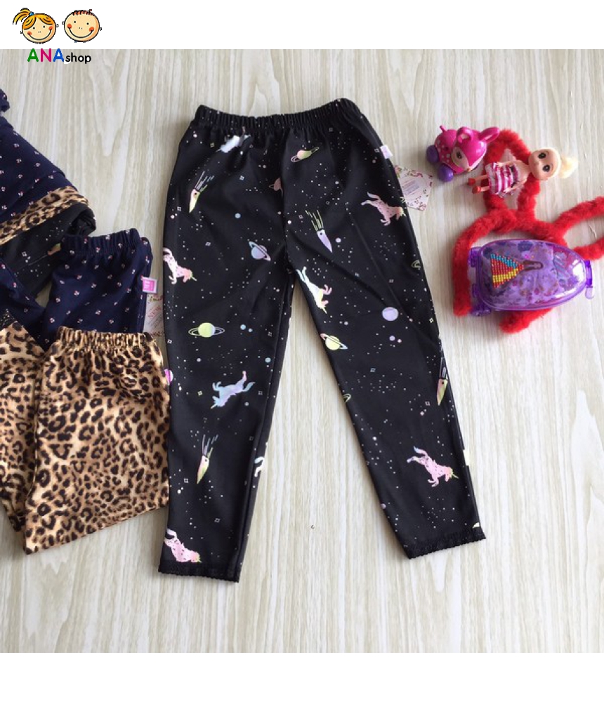 3211040 (S1.10) Quần thun ngựa một sừng - set 3c