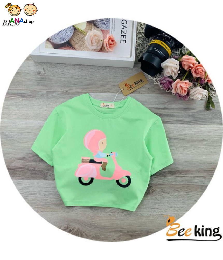 3592090 (S9-15) Áo thun cotton 4c/ in Vespa