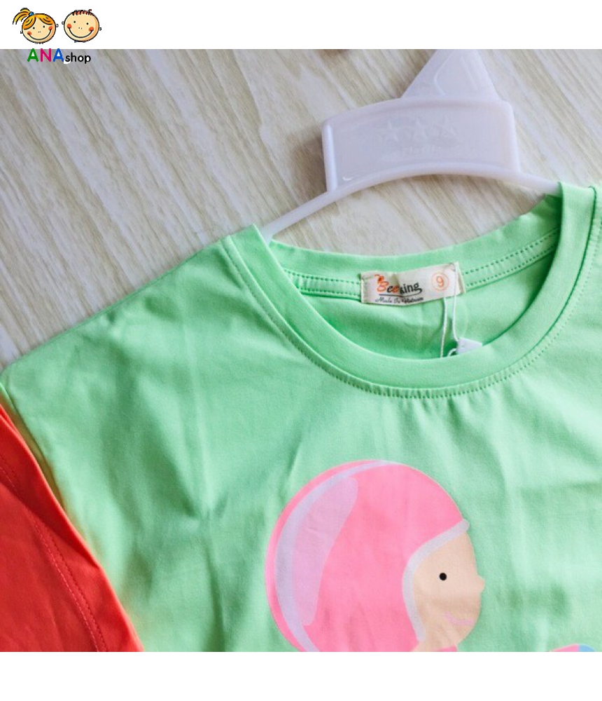 3592090 (S9-15) Áo thun cotton 4c/ in Vespa