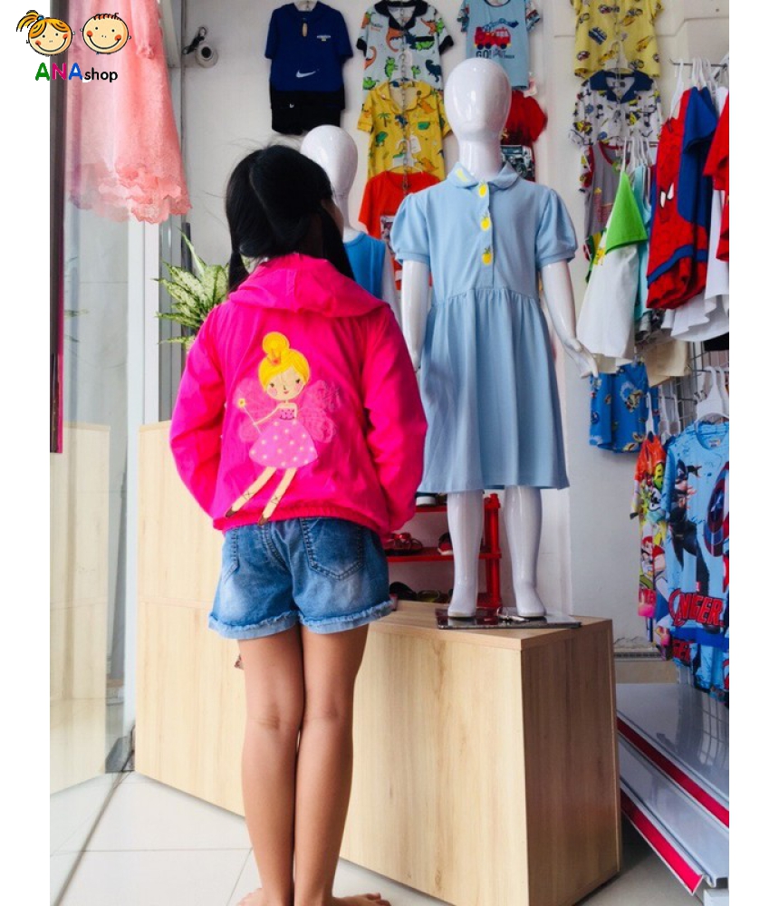 3763140 (S9-15) Vải dù, thêu búp bê sau lưng