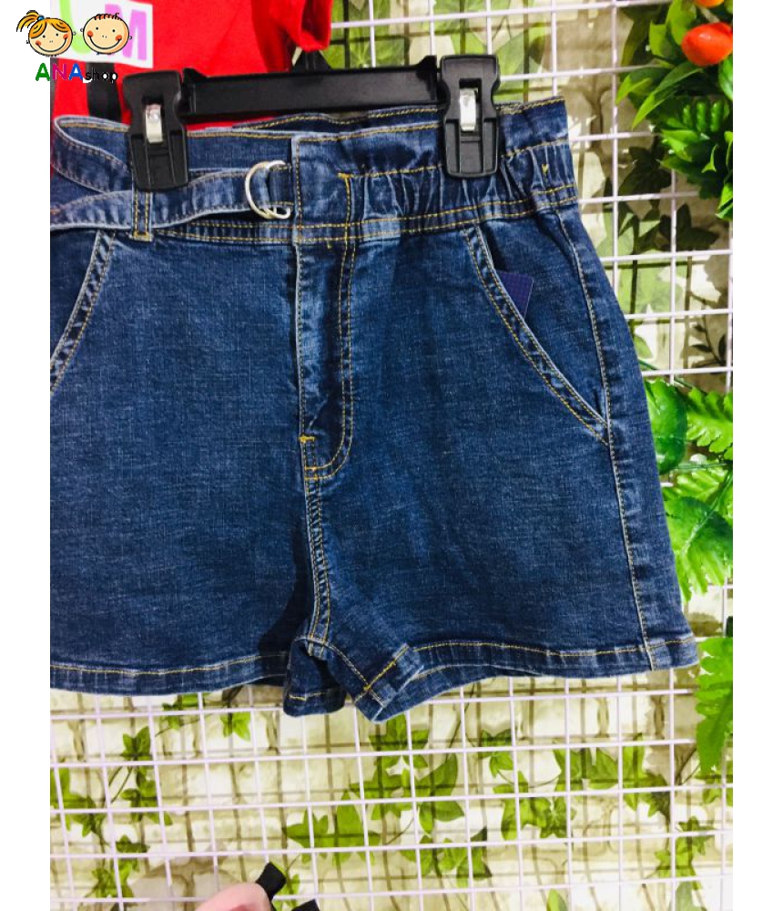 4073155 - S9.14 - Sort jean phối nịt