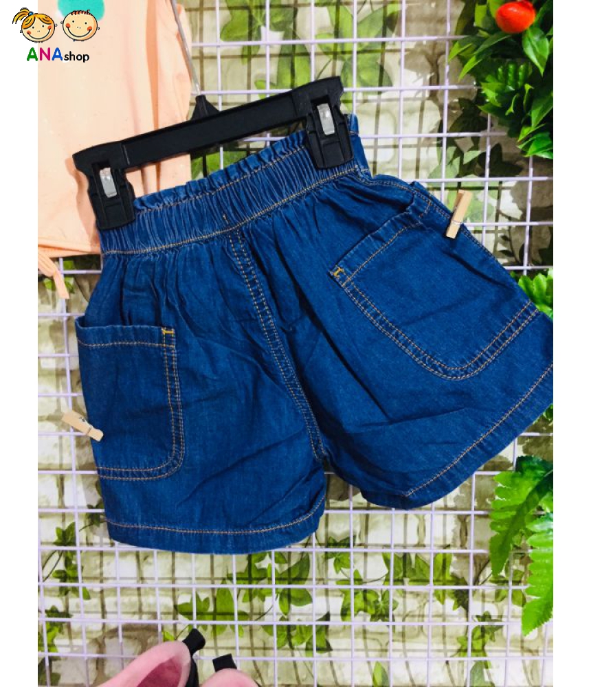 4093140 - S9.14 - Sort jean túi nơ
