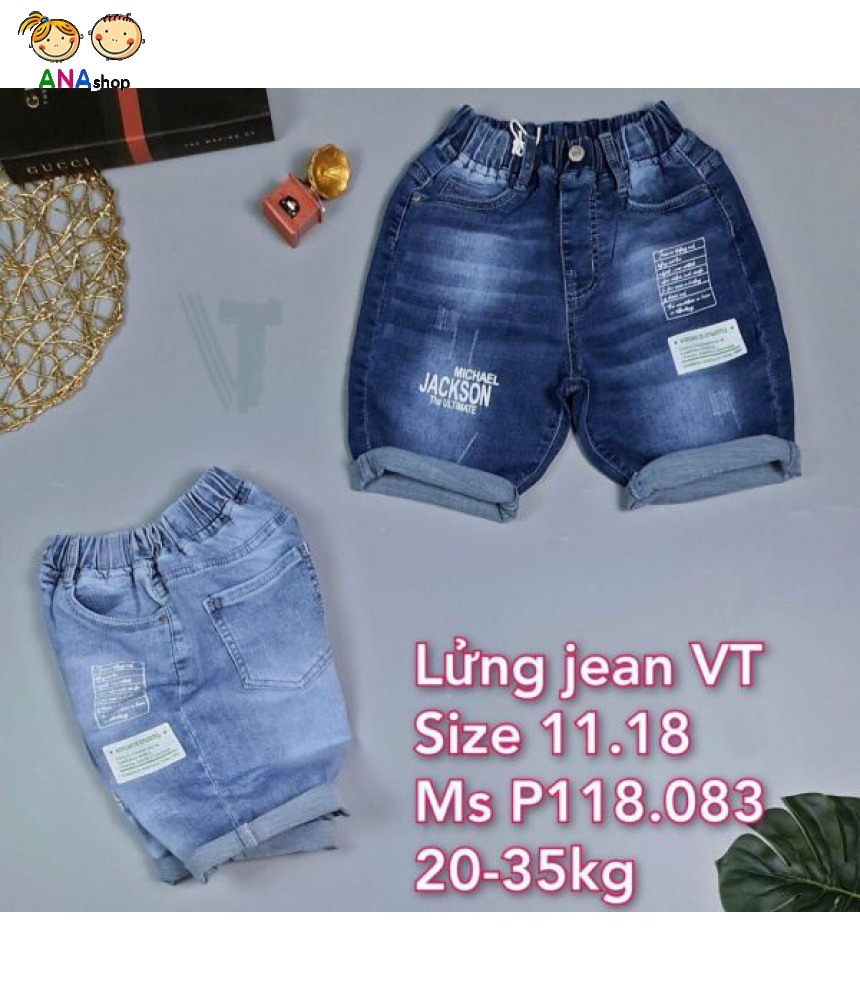 4764165 - S11.18 (20.35kg) - Quần jean lửng Mich. Jackson 