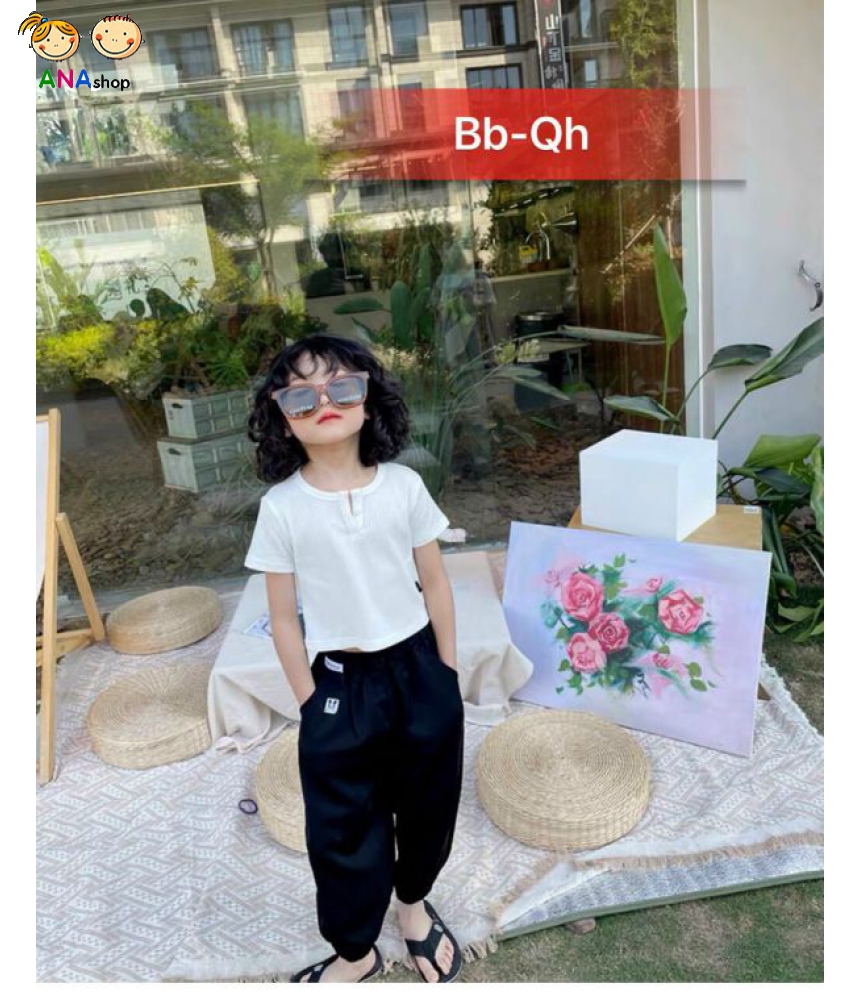 4802105 - S10.16 - Áo thun gân tay ngắn croptop
