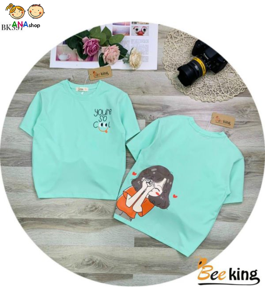 4862105 - S9.14 - Áo thun form rộng in Be You